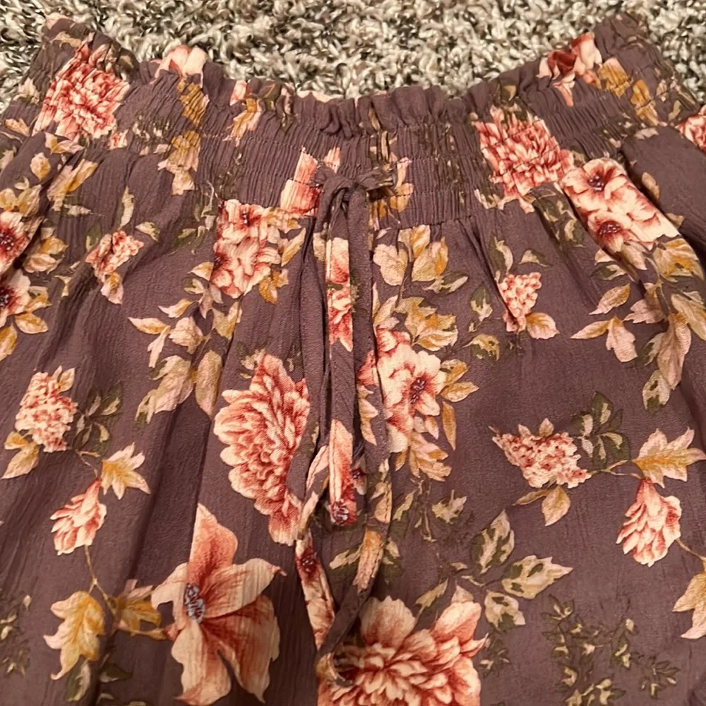 Floral wide leg pants - Picture 2 of 3